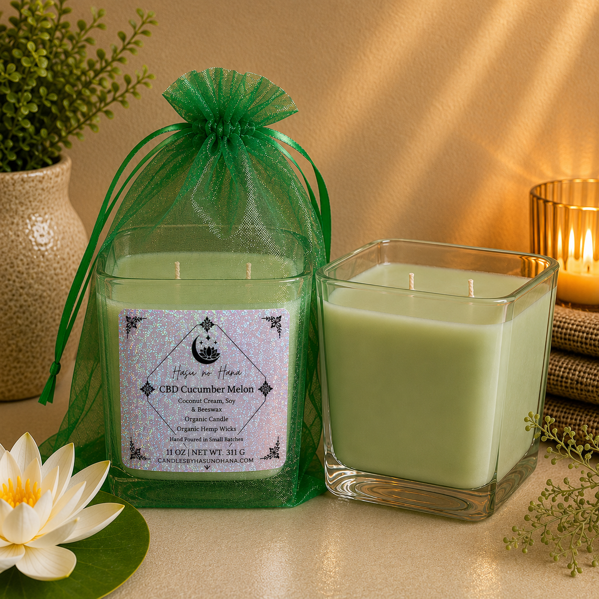 Whispering Vines - CBD Signature Candle