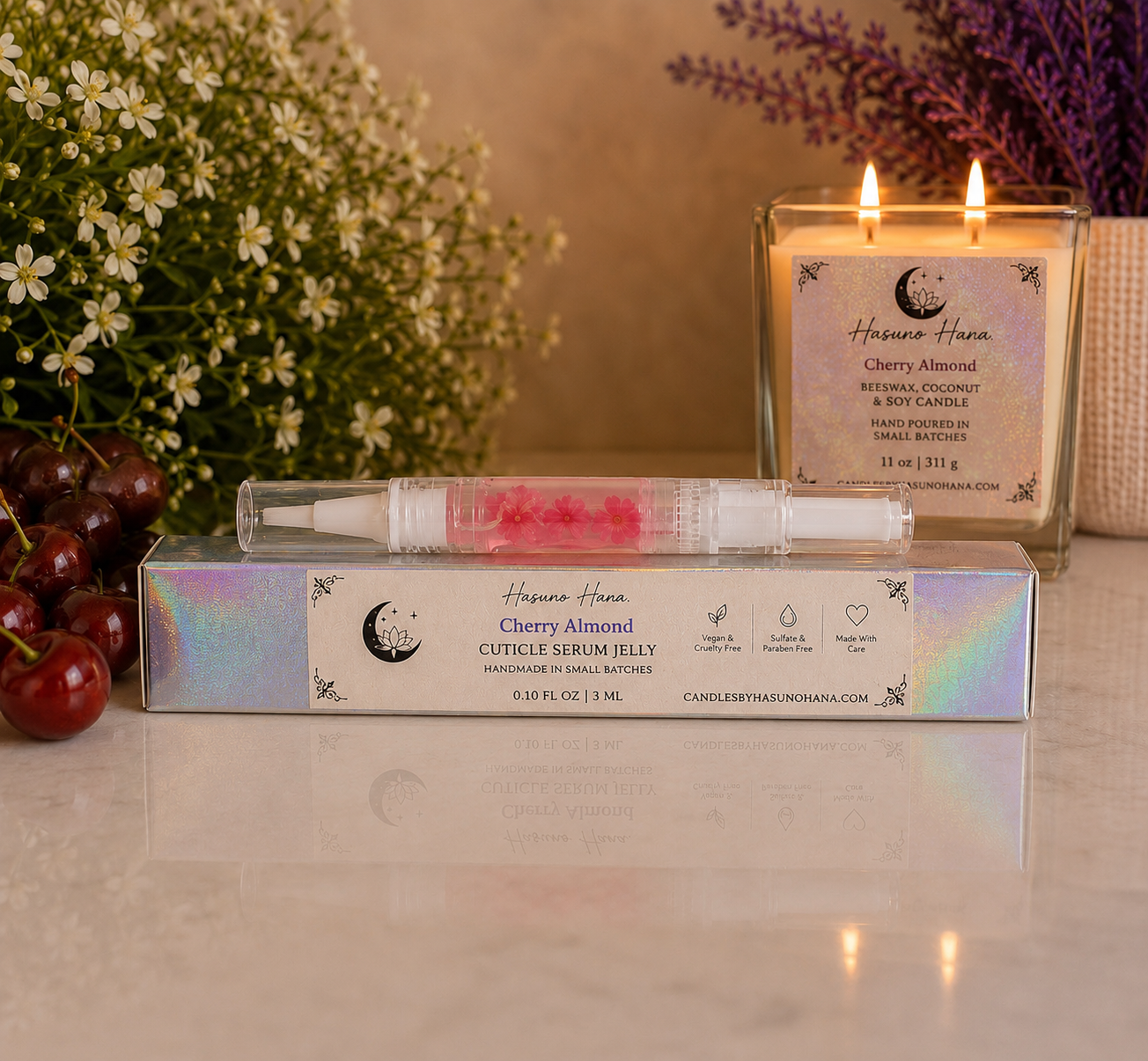 Cherry Almond Cuticle Serum Pen