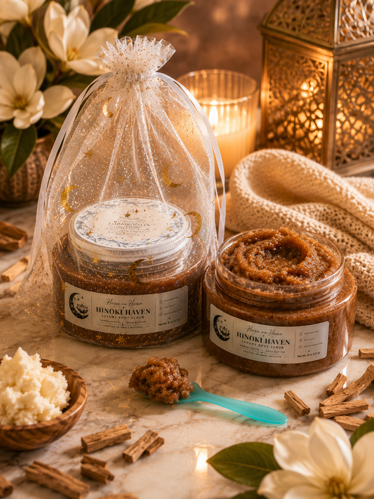 Hinoki Haven- Perfumed Sugar Scrub